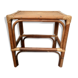 Rattan bedside