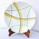 6 vintage Gien dinner plates in the Sarabande pattern.