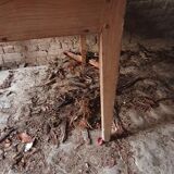 Old pine slope desk