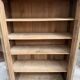 Showcase in oak from the late 19th century.
