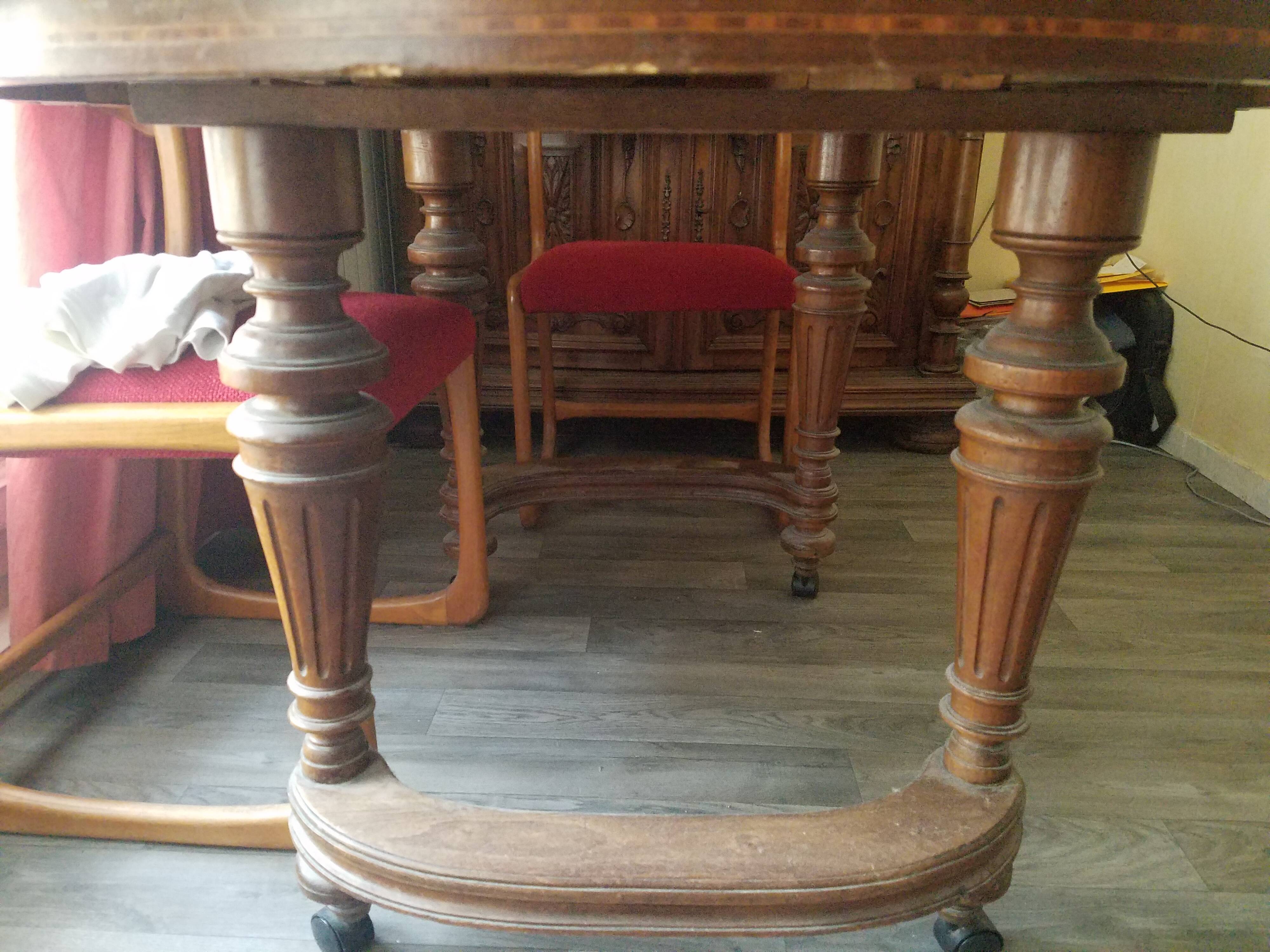 Louis Philippe period oval table