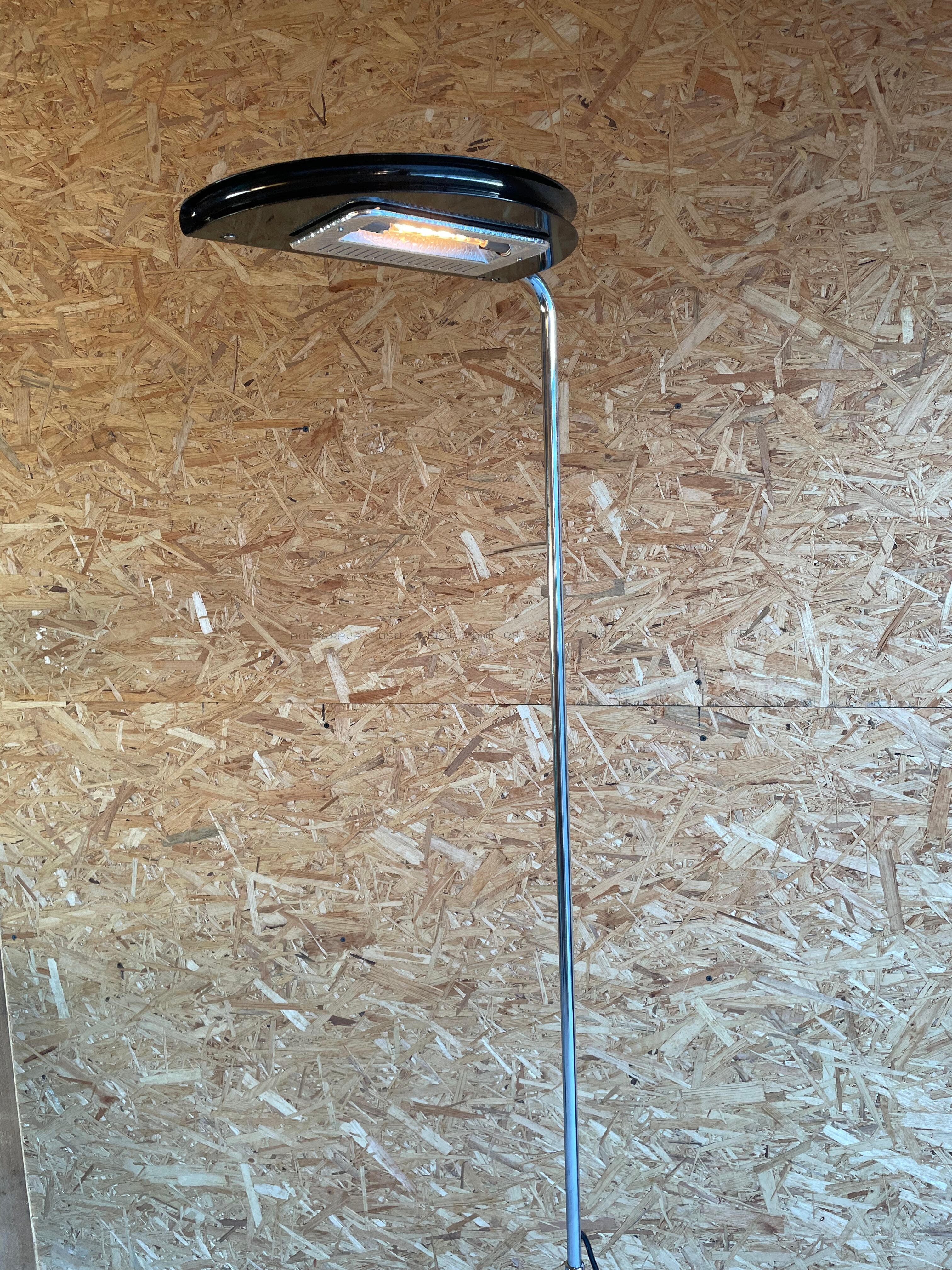 Mezzaluna floor lamp by Bruno Gecchelin for Skipper and Pollux 1974