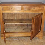 Louis Philippe style walnut sideboard, circa 1900