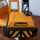 old truck sheet metal crane Sanson Junior Rico Espana 70s