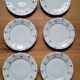 6 antique dessert plates from Bavaria
