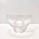 Set of Seven Crystal Serving Bowls by Taddei Sestini for Kristall Krisla