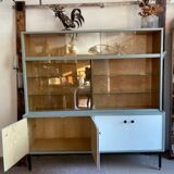 Vintage display cabinet bookcase