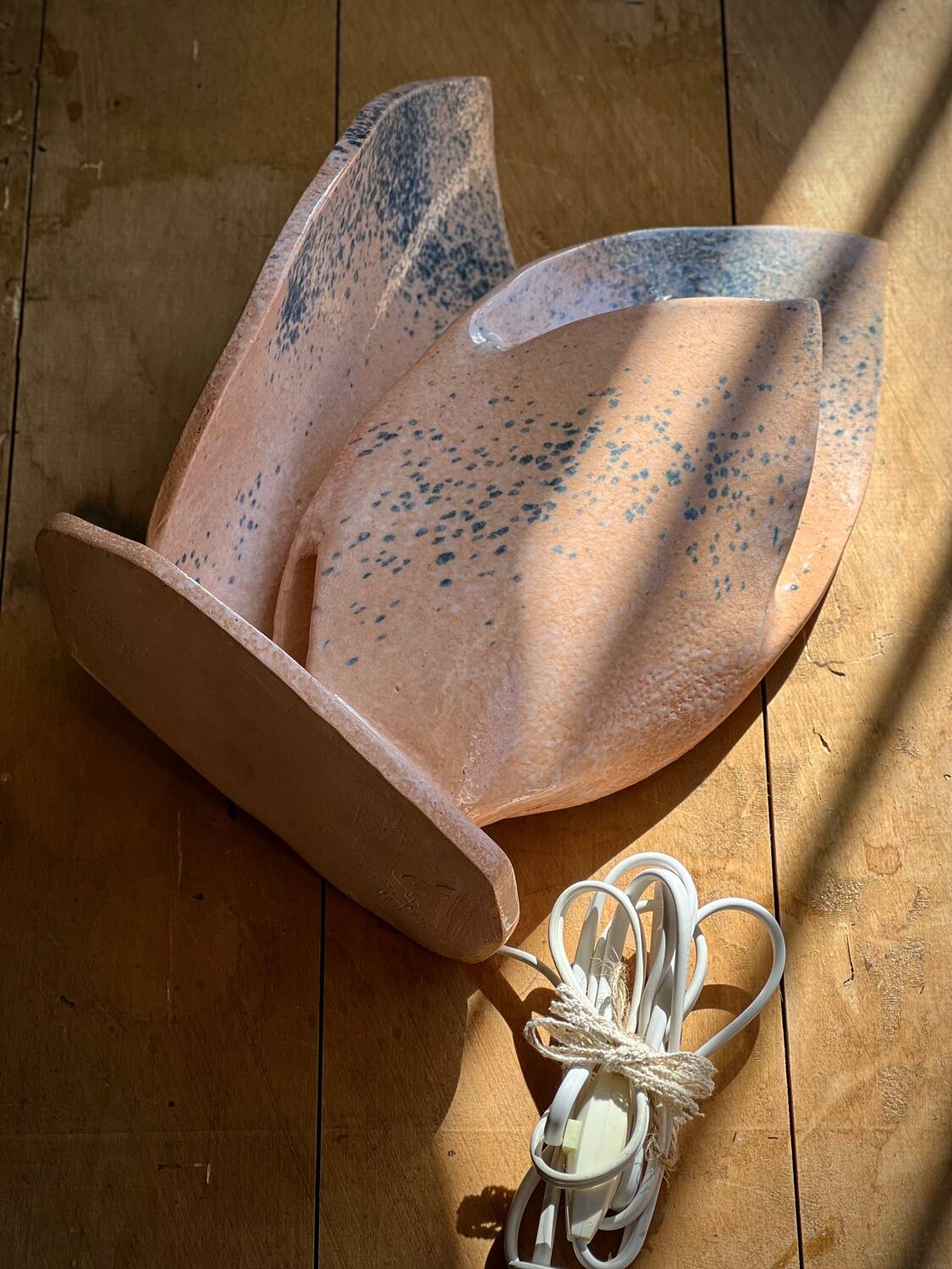Modern/contemporary handmade ceramic lamp