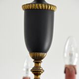 Empire chandelier 8 branches gilded bronze