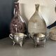 Sugar bowl - silver-plated milk jug