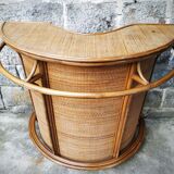 Rattan bar