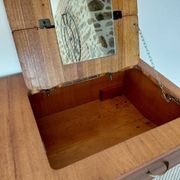 Coiffeuse scandinave en placage teck - années 60