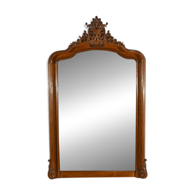 Miroir en Chêne, style Louis XV – Fin XIXe