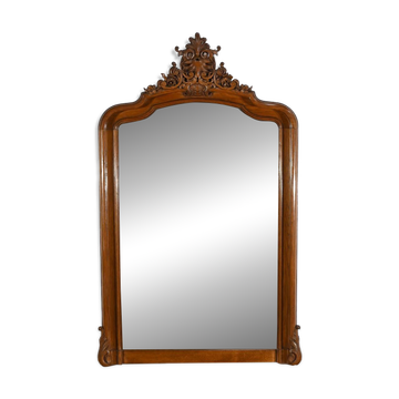 Miroir en Chêne, style Louis XV – Fin XIXe
