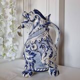 Aquamanil Pitcher with Chimera by Émile Gallé, 1890-1900