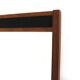 Miroir scandinave en palissandre, 122x63cm, Suède, 1960