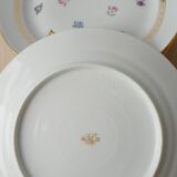 6 Limoges porcelain plates
