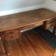 Table bureau en chêne