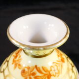 Porcelain vase from limoges Jules Tessonniere