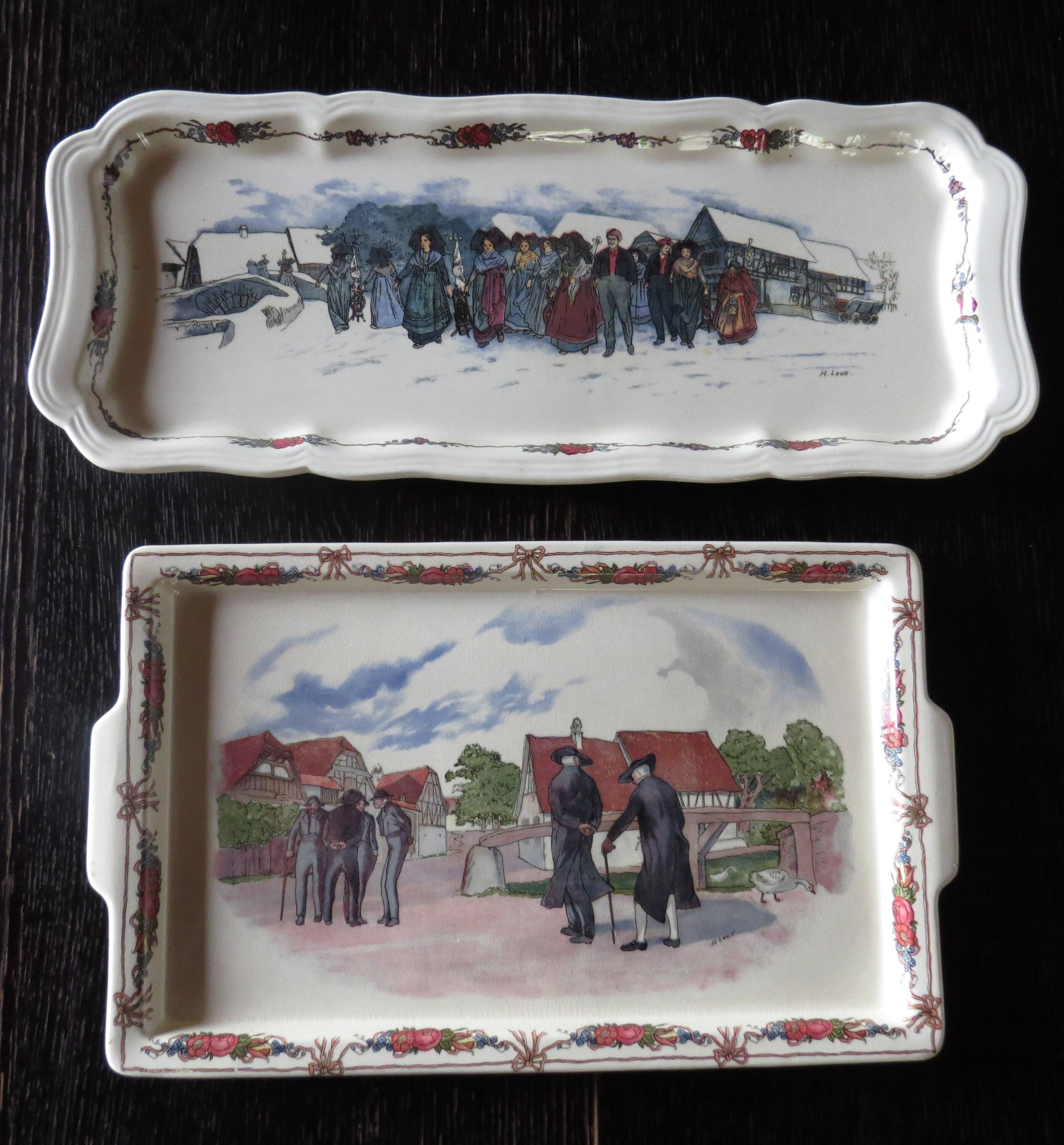 9-piece service Obernai model - Sarguemines