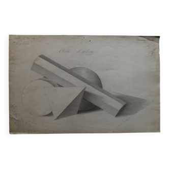 19th century academic drawing