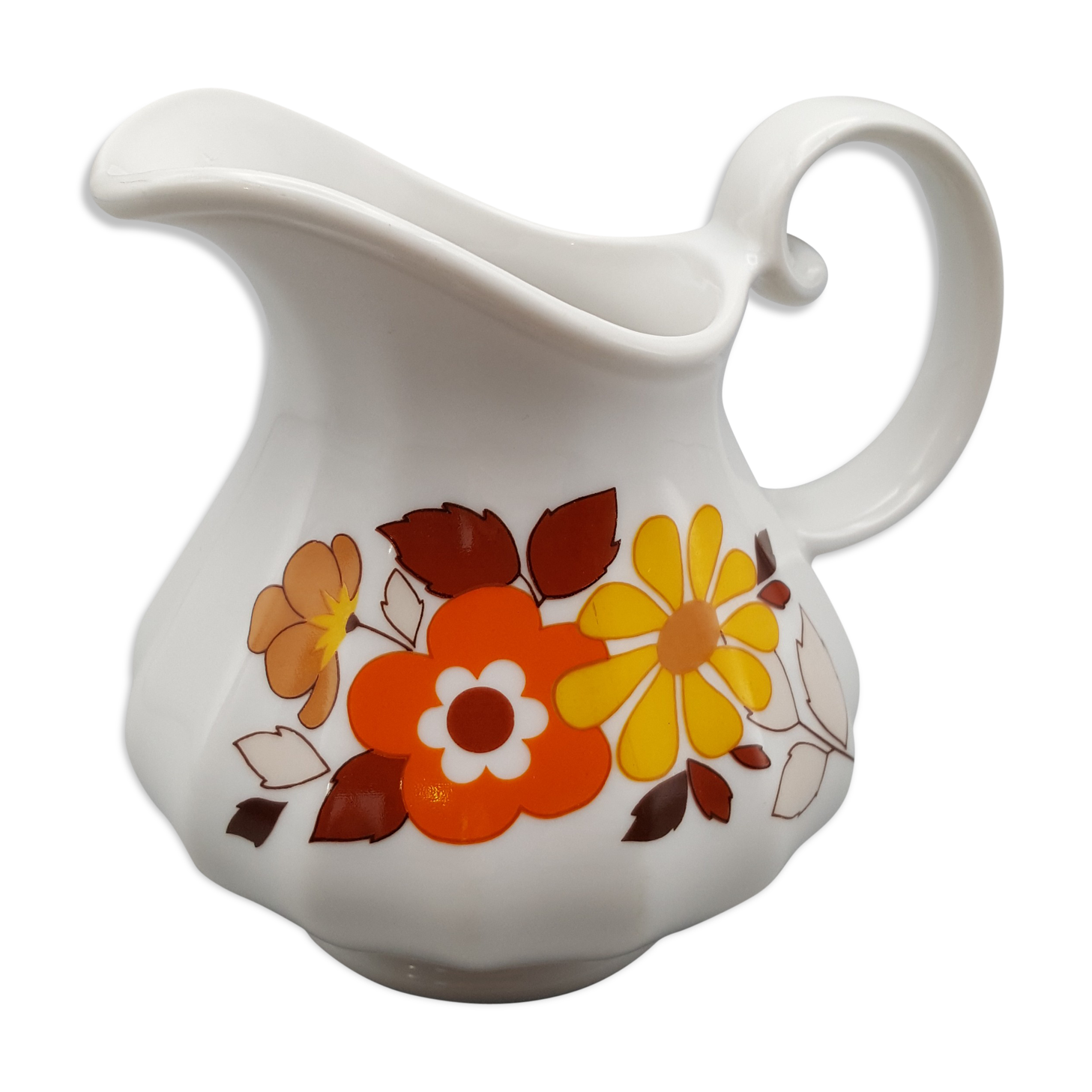 Pot à lait Seltmann Weiden Bavaria décor floral