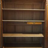 Solid cherry cabinet