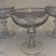 Lot de 6 coupes de champagne en verre