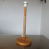 Scandinavian wooden lamp Denmark 1980