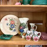 Small ceramic cabbage leaf dish