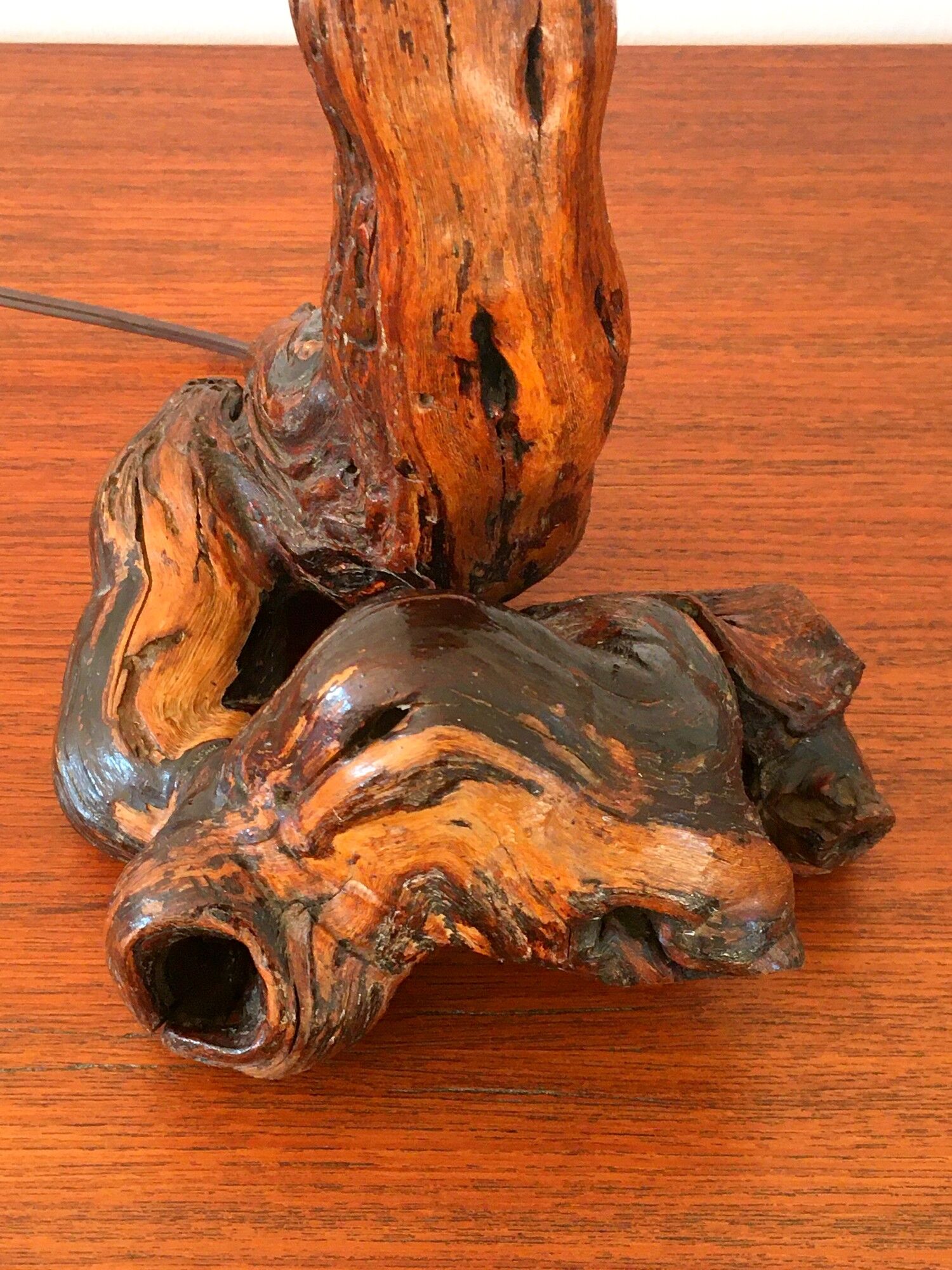 Vintage brutalist lamp 50s