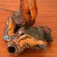 Vintage brutalist lamp 50s