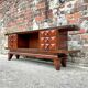 Art Deco mahogany sideboard, television unit.