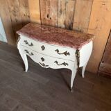 Louis XV style chest of drawers stamped Delorme