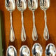 Christofle galea , 8 cuillères 19 cm standard très bon état