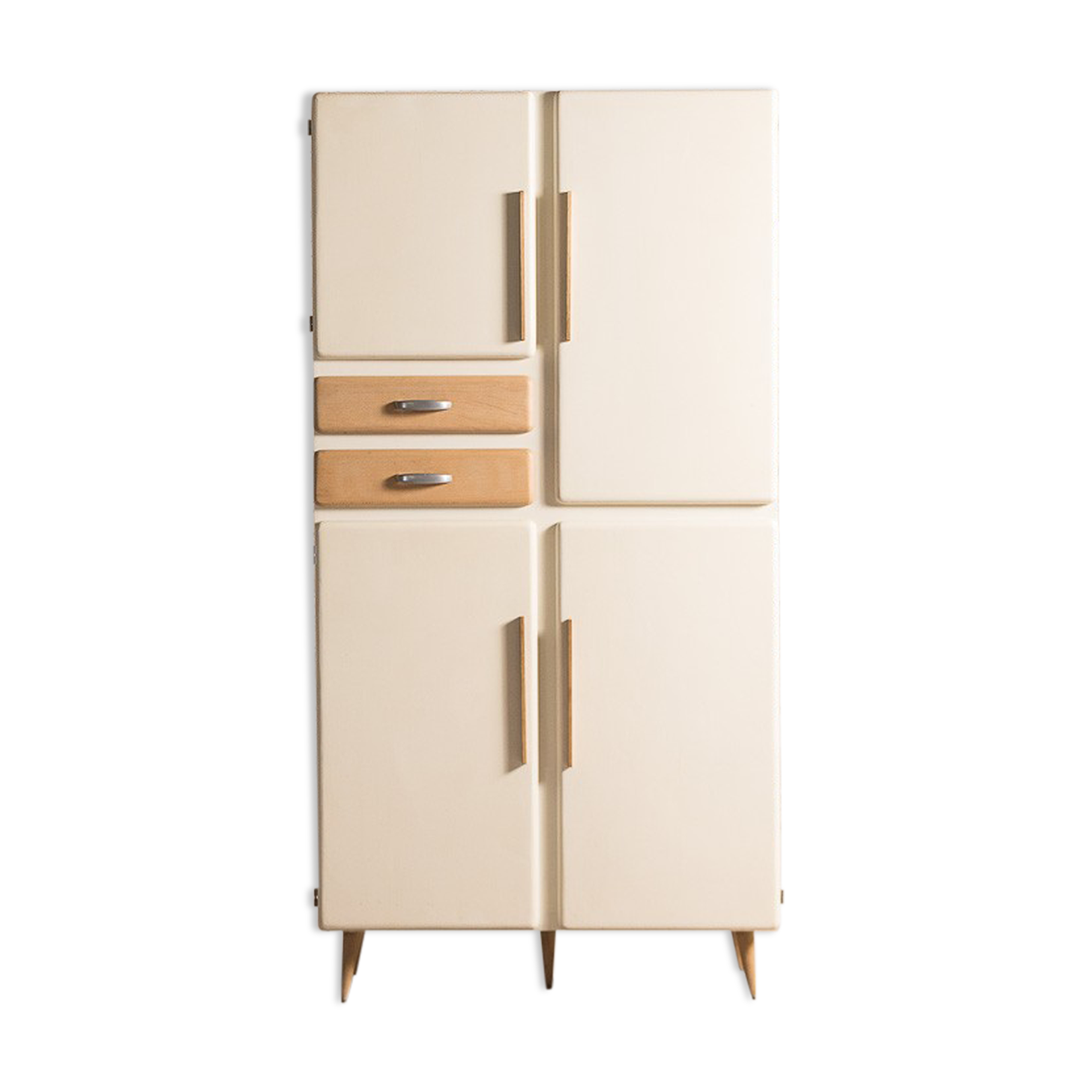 Cupboard equipped with plenty of storage, circa 1950