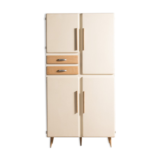 Cupboard equipped with plenty of storage, circa 1950