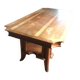 Solid oak table