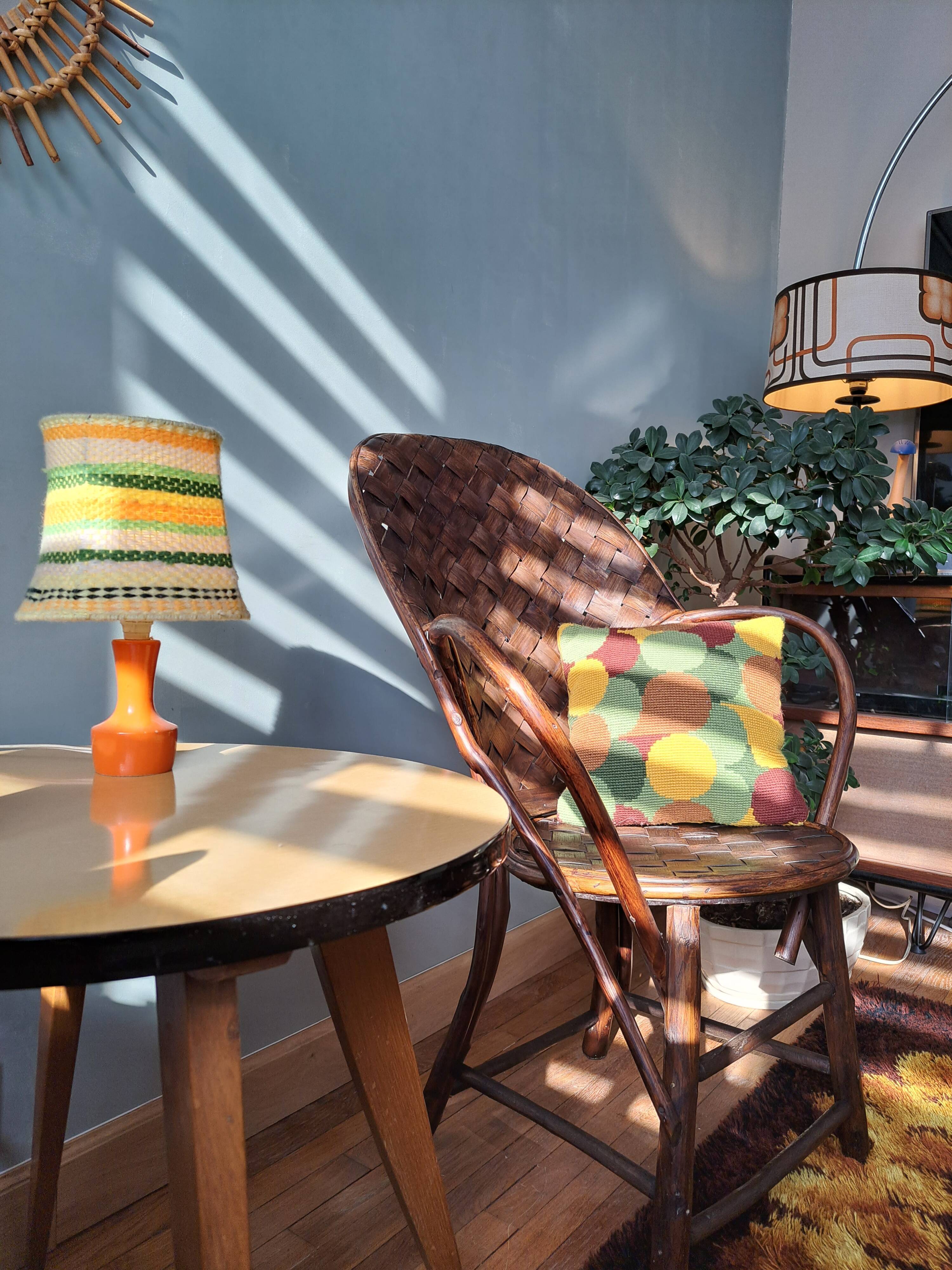 Chestnut armchair from Limousin