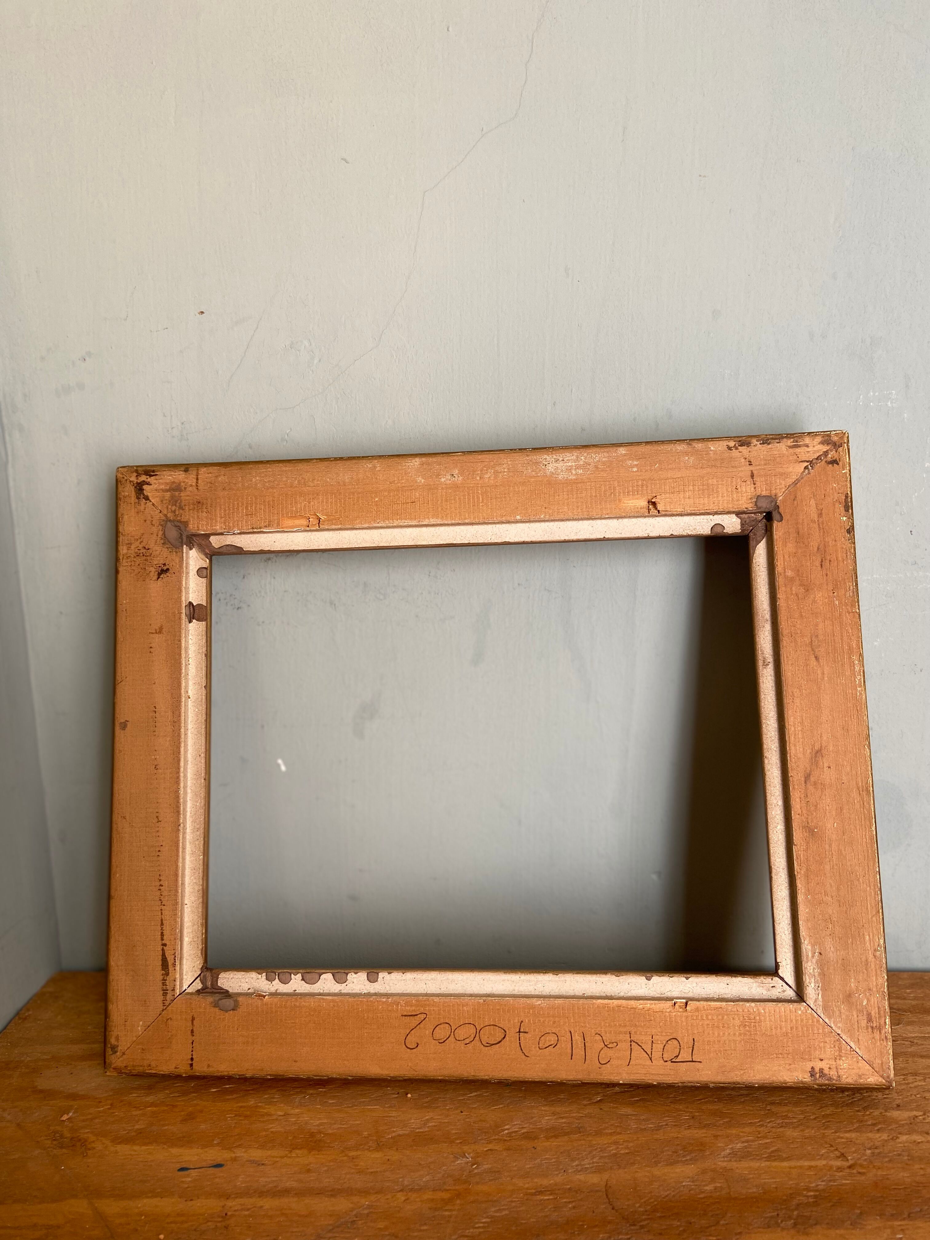 Old wooden frame