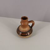 French soliflore vase in enamelled sandstone, 50