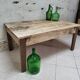 Farmhouse style coffee table