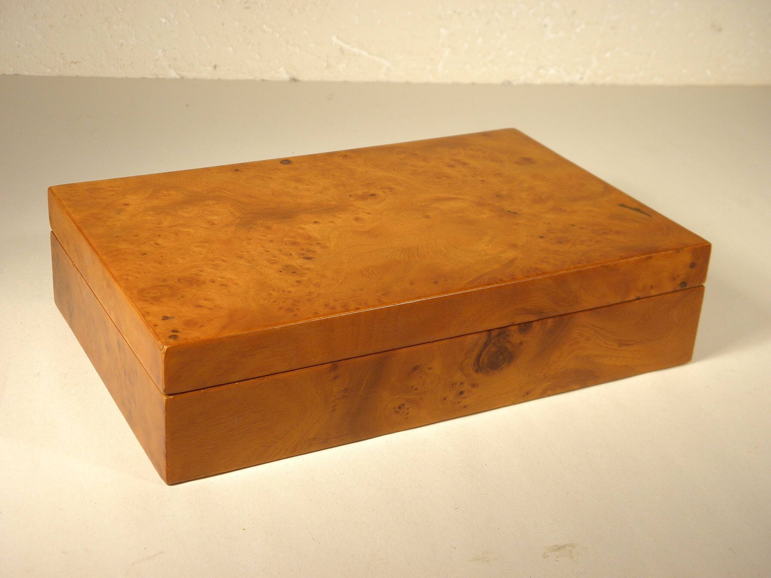 Elm burl box 21 x 14