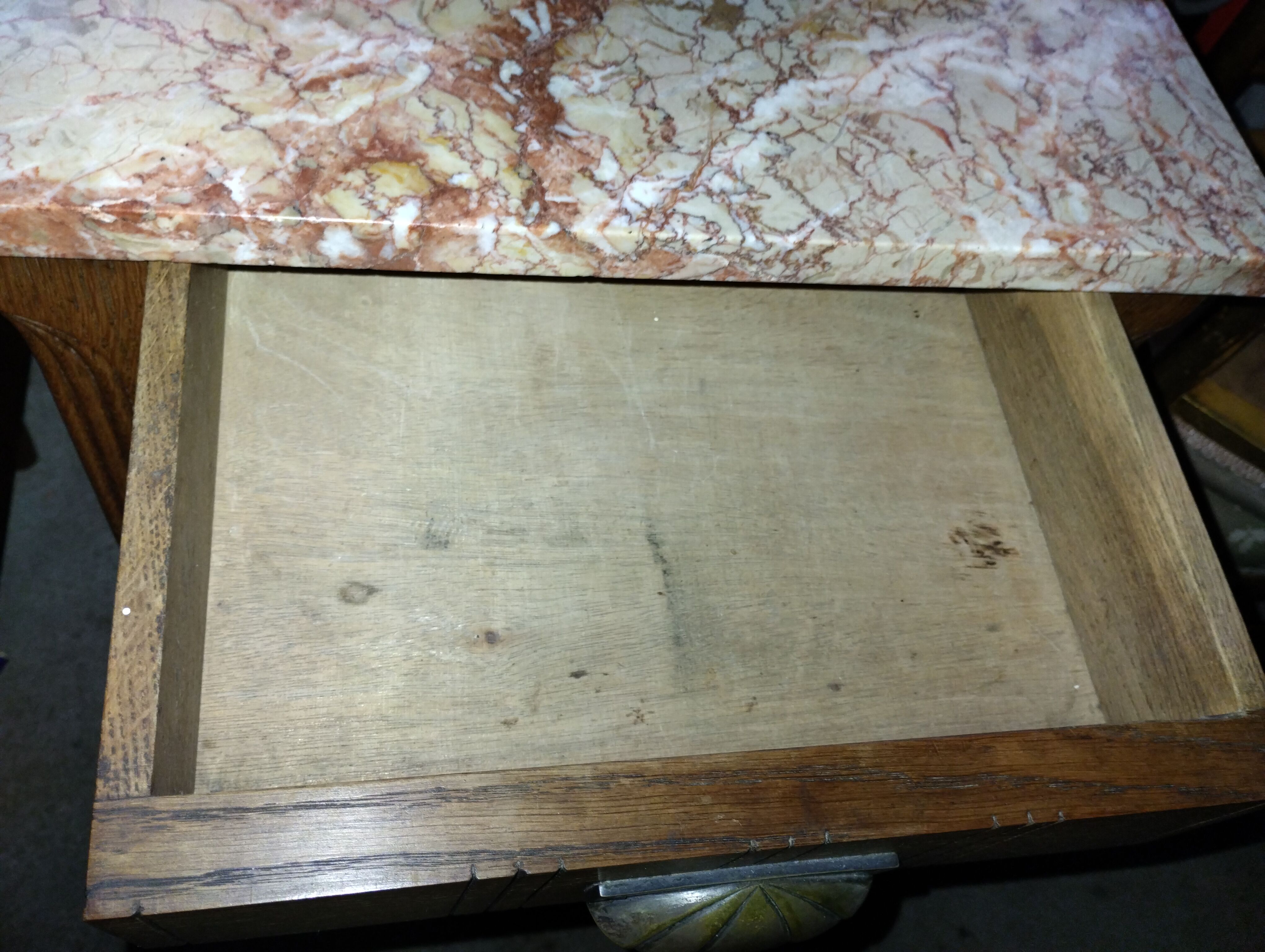 Bedside table or art deco side furniture