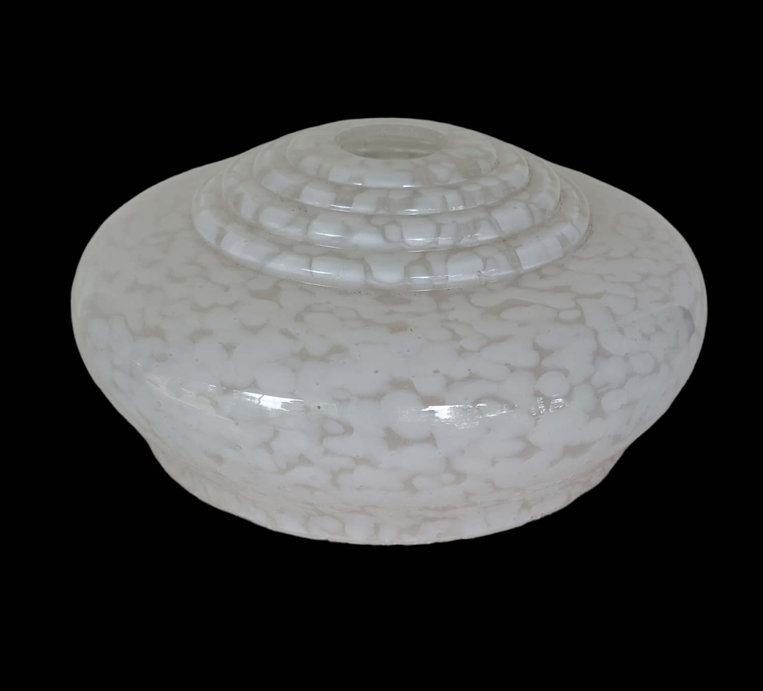 Set of 4 glass shades Clichy