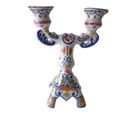 Double candlestick signed MF