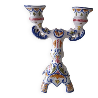 Double candlestick signed MF