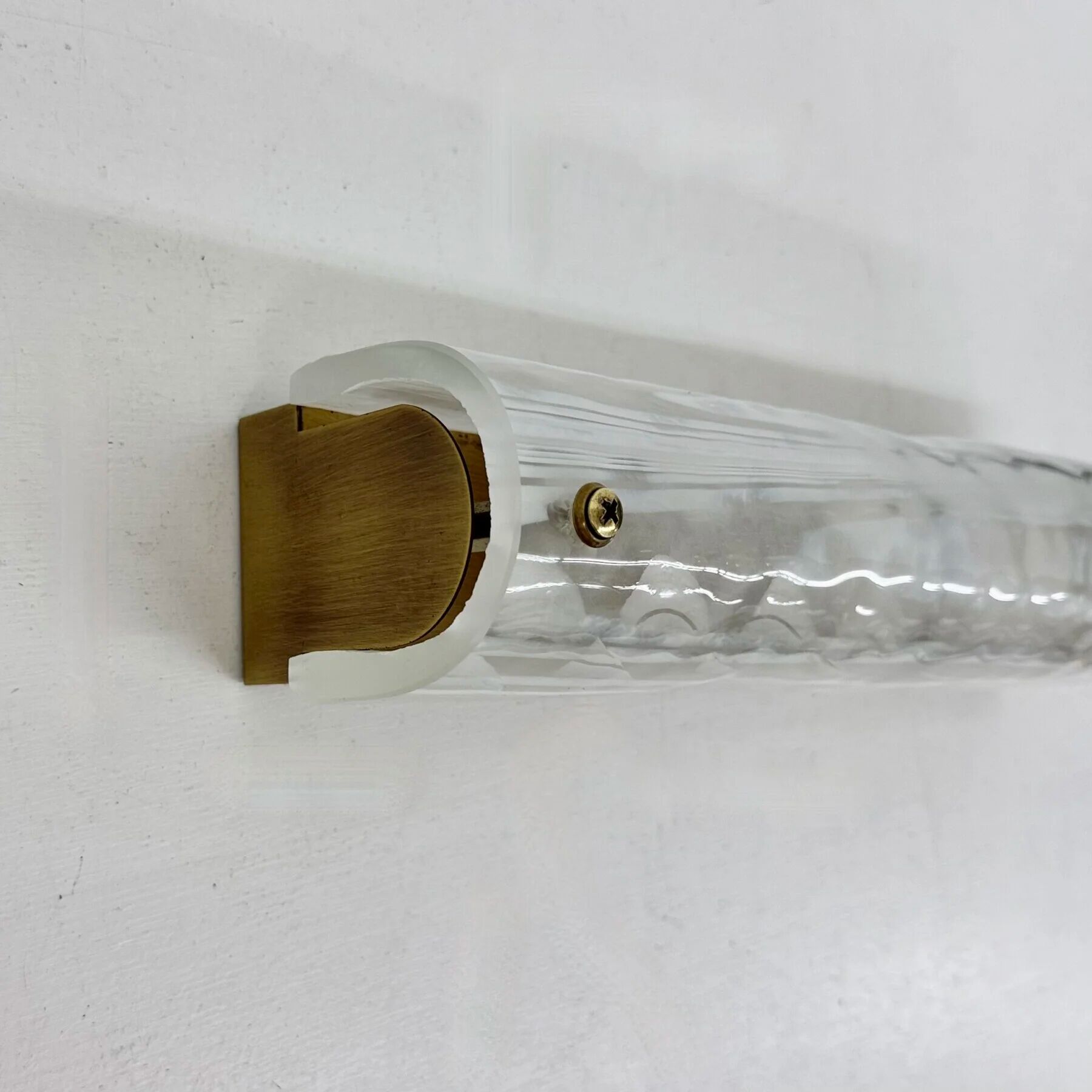Mid-century design Murano glass wall sconces, Germany, 1970s