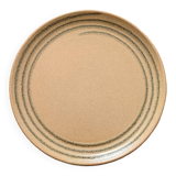 Sarguemines stoneware plate - Artisan d'art