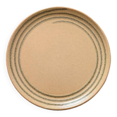 Sarguemines stoneware plate - Artisan d'art